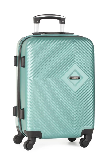  Duża walizka na kółkach ABS z twardymi ściankami, turkusowo-zielona, z zamkiem TSA, 75*48*27 cm